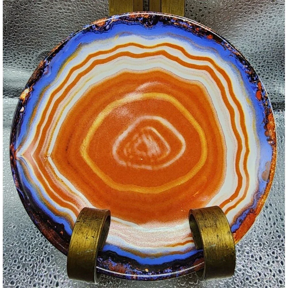 Streamline Salad/Dessert Plates Multi-Color Approx 6